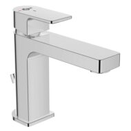 Ideal Standard Edge wastafelkraan Slim met trekstang afvoergarnituur chroom A7102AA