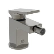 Ideal Standard Extra bidetkraan met trekstang-afvoergarnituur zilver storm BD511GN