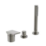 Ideal Standard Extra eenhendel inbouw badrandkraan zilver storm BD517GN