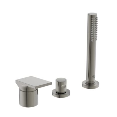 Ideal Standard Extra eenhendel inbouw badrandkraan zilver storm BD517GN 9