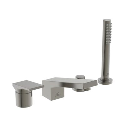 Ideal Standard Extra eenhendel inbouw badrandkraan zilver storm BD518GN 9