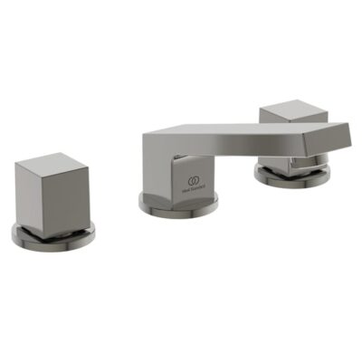 Ideal Standard Extra wastafelkraan met trekstang-afvoergarnituur zilver storm BD508GN 7