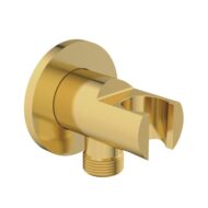Ideal Standard Idealrain Atelier handdouchehouder met slangverbinding goud geborsteld BC807A2 46 Ideal Standard Idealrain Atelier handdouchehouder met slangverbinding goud geborsteld BC807A2 46