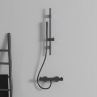 Ideal Standard Idealrain glijstangset met garnituur 1 straalsoort 603 mm grijs magnetisch A7616A5