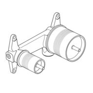 Ideal Standard inbouwdeel voor wand wastafelkraan A5948NU Ideal Standard inbouwdeel voor wand wastafelkraan A5948NU