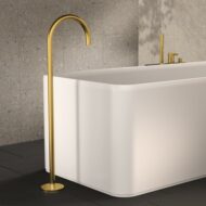 Ideal Standard Joy baduitloop goud geborsteld A7387A2