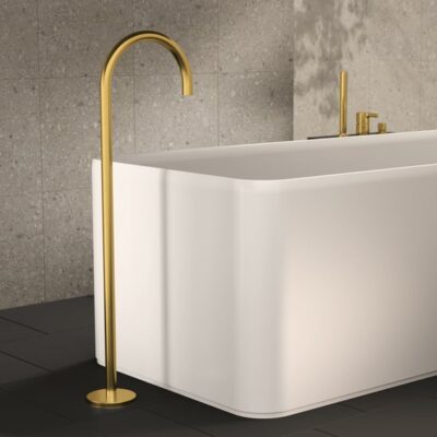 Ideal Standard Joy baduitloop goud geborsteld A7387A2 6