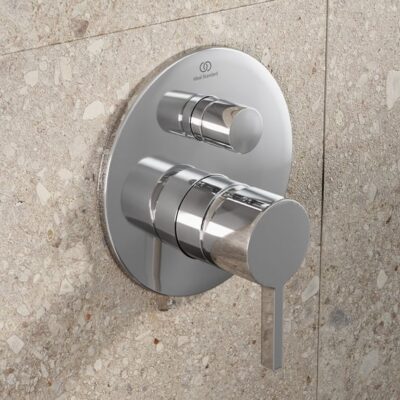 Ideal Standard Joy eengreeps inbouw mengkraan voor bad 2 verbruikers chroom A7383AA 6