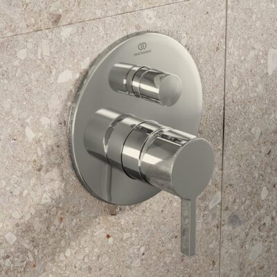 Ideal Standard Joy eengreeps inbouw mengkraan voor bad 2 verbruikers zilver storm A7384GN 7