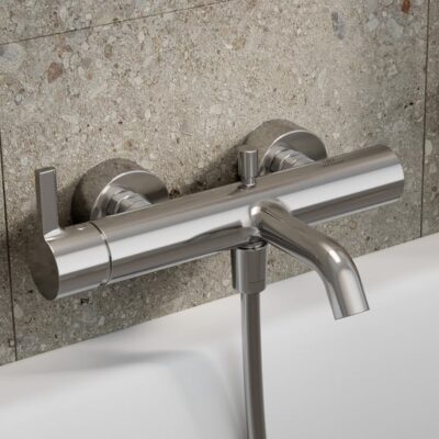 Ideal Standard Joy eengreeps opbouw badmengkraan 2 verbruikers chroom BC786AA 6
