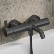 Ideal Standard Joy eengreeps opbouw badmengkraan 2 verbruikers grijs magnetisch BC786A5