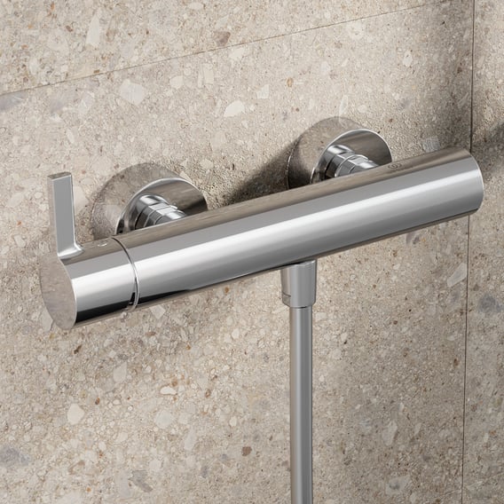 Ideal Standard Joy eengreeps opbouw douchemengkraan 1 verbruiker chroom BC785AA 3 Ideal Standard Joy eengreeps opbouw douchemengkraan 1 verbruiker chroom BC785AA 3