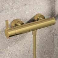 Ideal Standard Joy eengreeps opbouw douchemengkraan 1 verbruiker goud geborsteld BC785A2