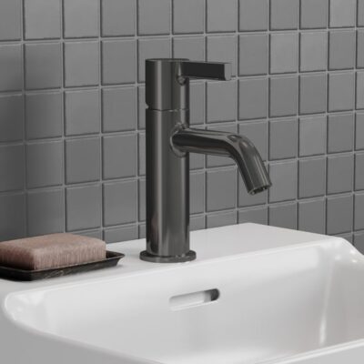 Ideal Standard Joy wastafelkraan grijs magnetisch BC776A5 6