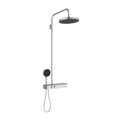 Ideal Standard Solos thermostatische opbouw regendoucheset Ø300 mm chroom A7880AA 7