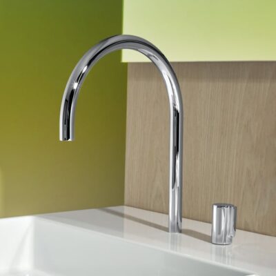 Ideal Standard Solos wastafelkraan met verhoogd kraanlichaam chroom A7830AA 8