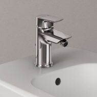 Ideal Standard Tesi bidetkraan met trekstang afvoergarnituur chroom A6579AA