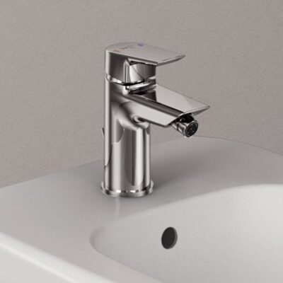 Ideal Standard Tesi bidetkraan met trekstang afvoergarnituur chroom A6579AA 5