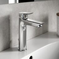 Ideal Standard Tesi wastafelkraan Grande met trekstang-afvoergarnituur chroom A6563AA