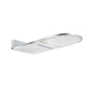 Kludi A-QA regendouchekopset 2 straalsoorten 250 x 600 mm chroom 6488005-00 Kludi A-QA regendouchekopset 2 straalsoorten 250 x 600 mm chroom 6488005-00