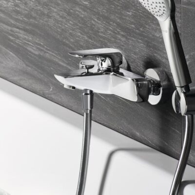 Kludi AMEO eengreeps opbouw badmengkraan 2 verbruikers chroom 414450575 6