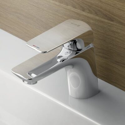 Kludi AMEO wastafelkraan met trekstang-afvoergarnituur chroom 410290575 6