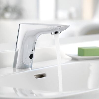 Kludi BALANCE E wastafelkraan op batterijen chroom 5210005 5