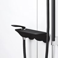 Kludi BALANCE eengreeps opbouw douchemengkraan 1 verbruiker mat-zwart 527108775