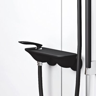 Kludi BALANCE eengreeps opbouw douchemengkraan 1 verbruiker mat-zwart 527108775 6