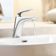 Kludi BALANCE wastafelkraan met trekstang-afvoergarnituur chroom 520230575