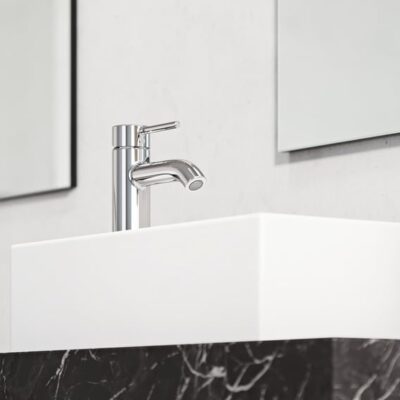 Kludi BOZZ wastafelkraan 75 met afsluitbare afvoerplug push open chroom 382660576 5 Kludi BOZZ wastafelkraan 75 met afsluitbare afvoerplug push open chroom 382660576 5