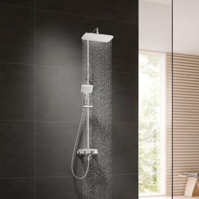 Kludi COCKPIT thermostatische opbouw regendoucheset 300 x 220 mm chroom 8005005-00 11