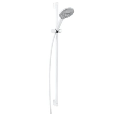 Kludi FRESHLINE glijstangset met garnituur 3 straalsoorten 900 mm wit 6794091-00 6 Kludi FRESHLINE glijstangset met garnituur 3 straalsoorten 900 mm wit 6794091-00 6