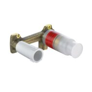 Kludi inbouwdeel voor tweegats inbouw wastafelmengkranen 38242