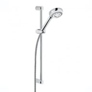 Kludi LOGO glijstangset met garnituur 3 straalsoorten 600 mm chroom 6836305-00 Kludi LOGO glijstangset met garnituur 3 straalsoorten 600 mm chroom 6836305-00