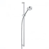 Kludi LOGO glijstangset met garnituur 3 straalsoorten 900 mm chroom 6839305-00 Kludi LOGO glijstangset met garnituur 3 straalsoorten 900 mm chroom 6839305-00