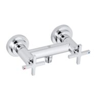 Kludi NOVA FONTE tweegreeps opbouw douchemengkraan 1 verbruiker chroom 207100520