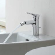 Kludi OBJEKTA bidetkraan met trekstang-afvoergarnituur chroom 324160575