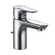 Kludi OBJEKTA wastafelkraan met trekstang-afvoergarnituur chroom 322340575