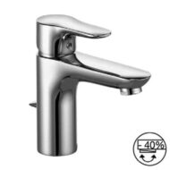 Kludi OBJEKTA wastafelkraan Xl met trekstang-afvoergarnituur chroom 322600575 3