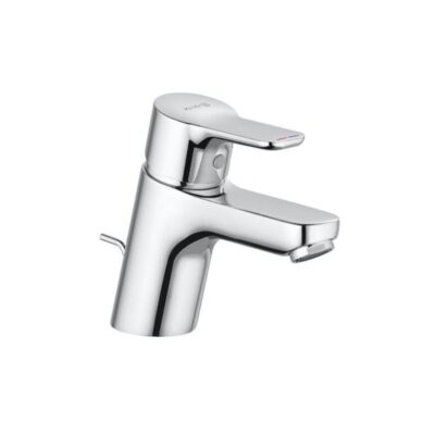 Kludi PURE&EASY wastafelkraan 60 met trekstang-afvoergarnituur chroom 373850565 5