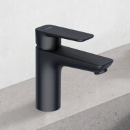 Kludi PURE&STYLE wastafelkraan 100 mat-zwart 402923975 Kludi PURE&STYLE wastafelkraan 100 mat-zwart 402923975