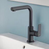 Kludi PURE&STYLE wastafelkraan mat-zwart 400243975 Kludi PURE&STYLE wastafelkraan mat-zwart 400243975