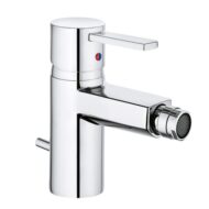 Kludi ZENTA bidetkraan met trekstang-afvoergarnituur chroom 385300575