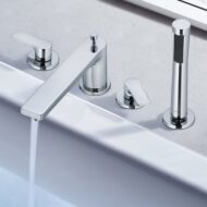 Kludi ZENTA SL tweegreeps inbouw badrand mengkraan chroom 484240565