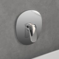 Villeroy & Boch Antao eengreeps inbouw douchemengkraan 1 verbruiker chroom TVS11100400061