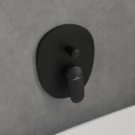 Villeroy & Boch Antao eengreeps inbouw mengkraan voor bad & douche 2 verbruikers mat-zwart TVT111001000K5