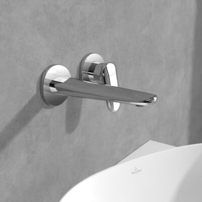 Villeroy & Boch Antao eengreeps inbouw wastafelmengkraan met AquaSmart chroom TVW11100200061 11