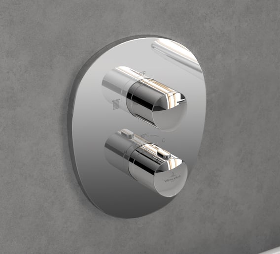 Villeroy & Boch Antao thermostaat voor douche 1 verbruiker chroom TVS11100100061 3 Villeroy & Boch Antao thermostaat voor douche 1 verbruiker chroom TVS11100100061 3