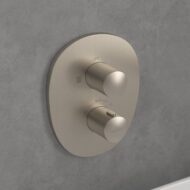 Villeroy & Boch Antao thermostaat voor douche 1 verbruiker nikkel geborsteld TVS11100100064